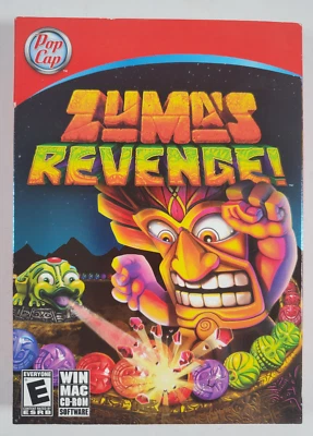PopCap Zumas Revenge Juego PC WIN MAC PC CD-ROM Software 2009 Foto 1 de 4
