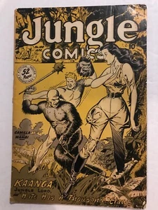 JUNGLE COMICS #100: Fiction House abril 1948 en muy buen estado-; GGA, Kaanga, Camilla, Simba - Imagen 1 de 23