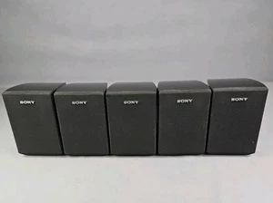 Sony SS-MSP1 Satellite Stereo Speakers Surround Sound Set of 5 Black - Picture 1 of 12