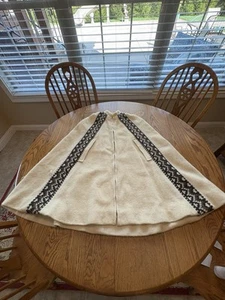 Cappotto vintage anni 70 Sheepa arte islandese L lavorato a mano lana zip LL Bean - Foto 1 di 14