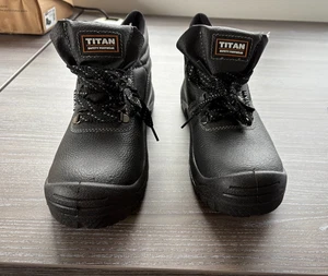 Chukka Sicherheit Arbeitsstiefel Schuhe Leder Stahlkappe & Zwischensohle Größe 7 - Bild 1 von 3