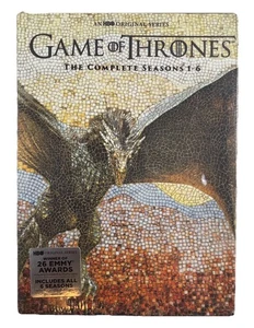 HBO Game of Thrones Die kompletten Staffeln 1-6 DVD-Set, brandneu versiegelt - Bild 1 von 4