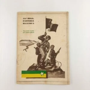 Libretto 114° Reggimento Fanteria di Mantova. Anno 1950 - Picture 1 of 6