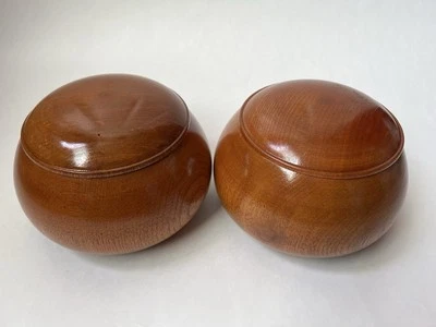 Go bowls natural wood quince? FLAWS DAMAGE - Image 1 of 4