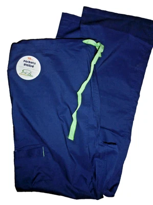 New~Iguanamed Med Flex II Scrub Bottoms Size XL Blue Unisex Pants Medical - Image 1 of 4