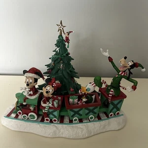 DISNEY WEIHNACHTEN MUSIKZUG FIGUR MICKEY MOUSE, MINNIE, GOOFY, DONALD CHIP - Bild 1 von 17