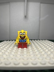 LEGO&reg; Spongebob Squarepants 3818 Blue Lei Red Pants Minifigure bob036