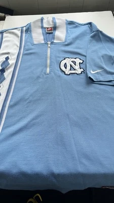Vintage Nike UNC North Carolina Tar Heels Shooting  Warm Up Jacket Size XL - Image 1 of 4