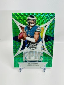 2024 Panini Mosaic Jalen Hurts Epic Performers Green #EP-JH Eagles - Bild 1 von 2