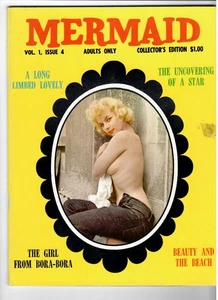 MERMAID Men's Magazine #4 Cindy April,Nancy Roberts, Jill Stevens, 9 Others 1963 - Picture 1 of 3