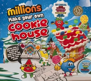 Millones hacen su propia casa de galletas kit perfecto regalo de Navidad para niños - Imagen 1 de 7