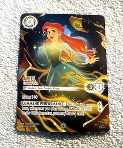 Ariel Ethereal Voice 241/204 Iconic Holo - Disney Lorcana Whispers in The Well - Picture 1 of 8
