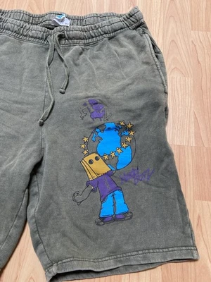 Sudaderas Street Wear Tagger Graffiti Talla 32 Verde Oliva Estilo JNCo  Foto 1 de 4