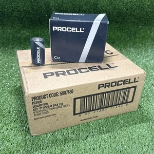 NEW ProCell C12 Alcaline C Battery by Duracell 72 pack PC1400 5007480 Exp 3/2026 - Picture 1 of 11