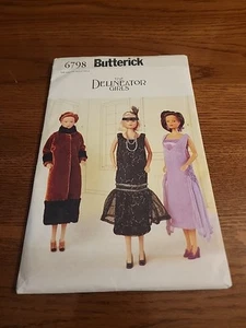 BUTTERICK SEWING PATTERN BARBIE 6798 DELINEATOR GIRLS 1900 EDWARDIAN ORIGINAL UC - Picture 1 of 7