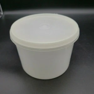 Vintage Tupperware Container 283-7 w/ 238-20 Sheer Lid Retro Kitchen Storage - Picture 1 of 9