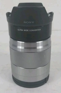 Sony SEL 50mm F1.8 E OSS Ultra Wide Converter Lens w/ Hood, Model SEL50F18 - Picture 1 of 13