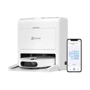 Ezviz Robot Aspirador RS2, 2 en 1, 4000pa Aspiración, Navegación Láser, Cámara 3K - Imagen 1 de 9