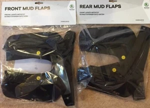 Genuine Skoda Kamiq Front & Rear Mudflaps 658075111 & 658075101A (2024 Facelift) - Picture 1 of 7