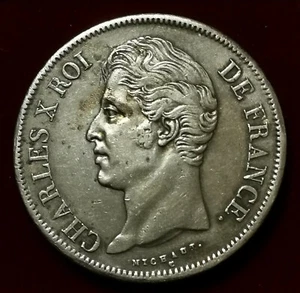 PEU COURANT **** 5 FRANCS Charles X 1829 L Bayonne TTB+ **** - Imagen 1 de 2