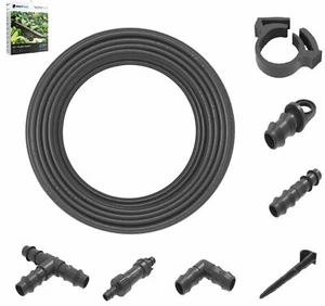 Tropfschlauch 50m Cellfast 19-060 Gartenschlauch Bewässerungsschlauch + Zubehör  - Bild 1 von 11