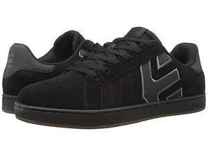 ETNIES 4101000416 558 FADER LS Mn's (M) Black/Charcoal Suede/Textile Skate Shoes