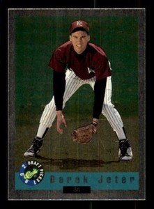 1992 Classic Draft Picks Foil Bonus #BC6 Derek Jeter (ref 176393)