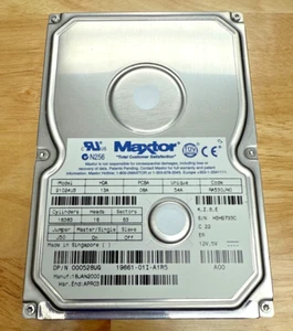 Maxtor 91024U3 10GB IDE PATA 5400RPM 512KB Buffer Hard Drive Fully Tested - Picture 1 of 4