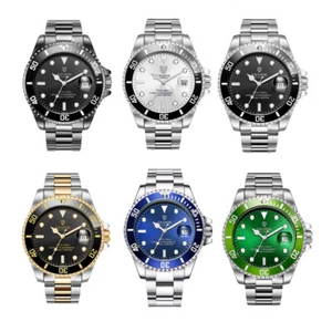 Tevise Herren Automatik Mechanische Edelstahl Uhr Wasserdicht Leuchtend Geschenke - Bild 1 von 30