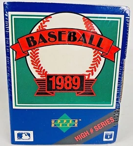 Neu 1989 Upper Deck Baseball Karten High Number Series Box Factory Sealed 701-800 - Bild 1 von 6