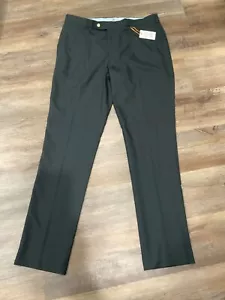 Peter Millar Durham High-Drape Performance Golf Pants Black Men Sz 36x34 - Picture 1 of 8