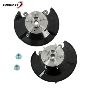 Conjunto de cojinete de nudillo y buje de rueda de dirección delantera para Honda Civic 06-11 698-450 - Imagen 1 de 12