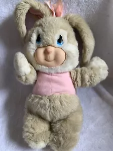 1995 Vintage Blushables Hase Kaninchen Plüsch A Little Happiness funktioniert nicht - Bild 1 von 18