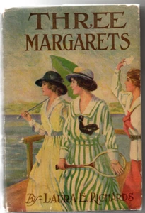THREE MARGARETS by Laura E Richards Hildegarde-Margaret Series Page & Boston dj - Picture 1 of 5