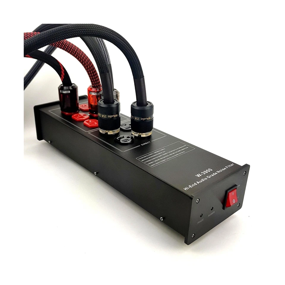 Acondicionador de alimentación de ruido de CA Audio W-3900B con cable de alimentación para audiófilos de 3,3 pies Foto 1 de 4