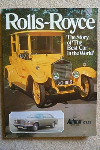 Rolls-Royce, the Story of the Best Car in the World - Autocar publication 1977 - Picture 1 of 1