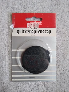 Tappo obiettivo a scatto rapido marca COASTER 52 MM nuovo. Vintage - Foto 1 di 2