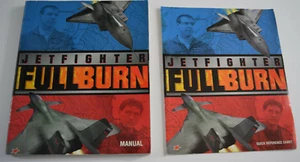 1997 JetFighter FullBurn by Mission Studios for PC Manual only - Imagen 1 de 3