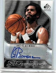 ARTIS GILMORE 2009-10 SP SIGNATURE EDITION SIGNIFICANCE CERTIFIED AUTOGRAPH#/25 - Picture 1 of 1