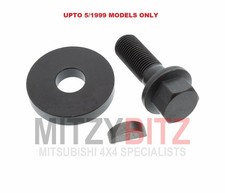 CRANK PULLEY BOLT  KEY & WASHER MITSUBISHI PAJERO SHOGUN V26W MK2 2.8T 90-04