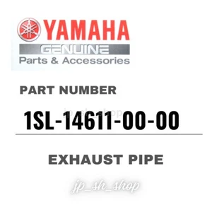 YAMAHA Genuine OEM Parts EXHAUST PIPE 1SL-14611-00-00 for YZ450F - Picture 1 of 1