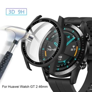 Protective Case Screen Protector Frame Bumper Shell For Huawei Watch GT 2 46mm - Zdjęcie 1 z 18