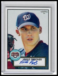 2007 Topps Rookie 1952 Edition #52S-LS Levale Speigner Washington Nationals Auto - Picture 1 of 2