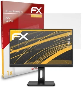 atFoliX Protecteur d'écran pour AOC Q24P2Q Film de protection d'écran mat & antichoc - Photo 1/8