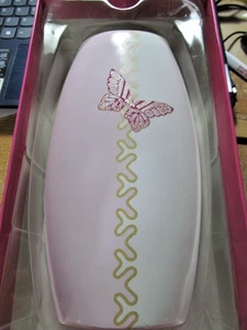 Royal Albert Zandra Rhodes Oval Vase Butterflies 8" Tall 4" wide Never Used - Picture 1 of 3