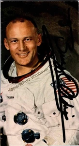 Original Autogramm Buzz Aldrin /// Autograph signiert signed signee Aldrin, Buzz - Picture 1 of 2