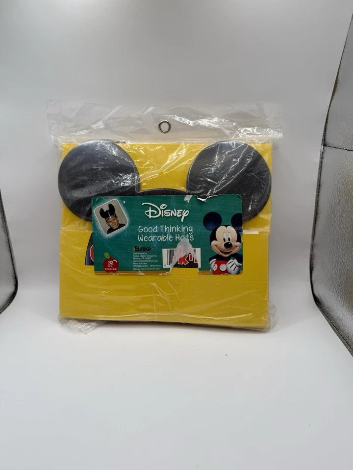 Nuevos sombreros de fiesta Disney MICKEY MOUSE sombreros portátiles de buen pensamiento leer Foto 1 de 3