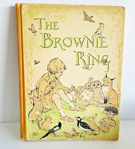 The Brownie Ring Girl Guides Book 1952 HC Illustrated Vintage GGA London - Picture 1 of 16