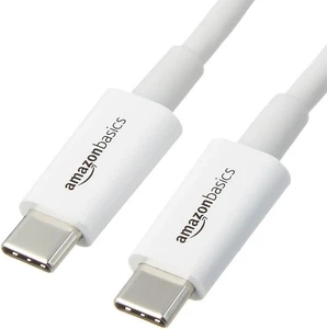 Amazon Basics 2.7m USB-C to USB-C Fast Charger Cable 480Mbps 60w USB-IF Certifie - Picture 1 of 8