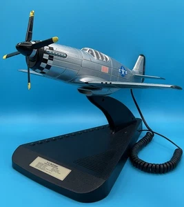 P-51 Mustang Fighter Aircraft telefono scrivania aereo di Telemania - Foto 1 di 23